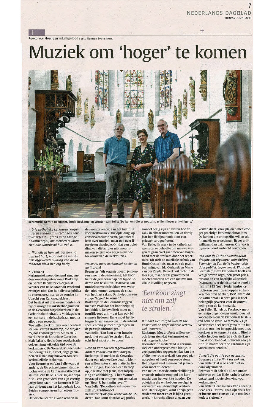 ND 070619 Muziek om hoger te komen Beemster Roskamp vBelle